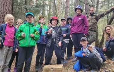 Dzikie Bieszczady - wycieczka klas 4b i 4d 5