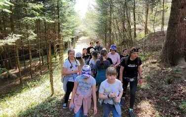 Dzikie Bieszczady - wycieczka klas 4b i 4d 7