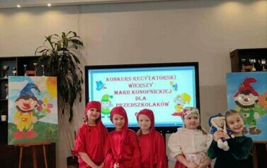 Utalentowane przedszkolaki recytowały wiersze Marii Konopnickiej 3