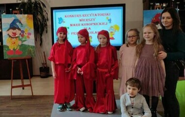 Utalentowane przedszkolaki recytowały wiersze Marii Konopnickiej 4