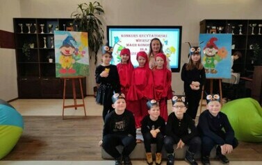 Utalentowane przedszkolaki recytowały wiersze Marii Konopnickiej 5