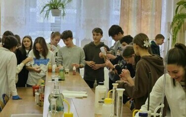 Warsztaty chemiczne z Zespole Szkoł nr 3 w Jaśle 1
