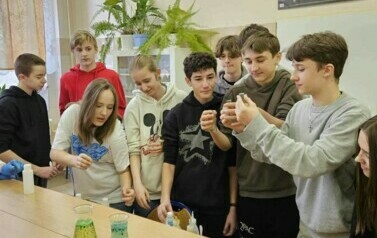 Warsztaty chemiczne z Zespole Szkoł nr 3 w Jaśle 6
