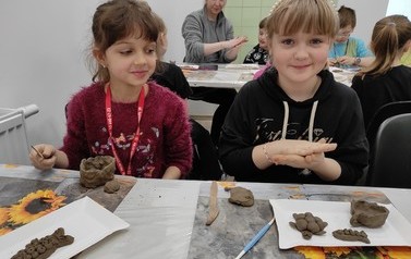 Zajęcia plastyczne w Muzeum Regionalnym w Jaśle 5