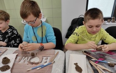 Zajęcia plastyczne w Muzeum Regionalnym w Jaśle 13