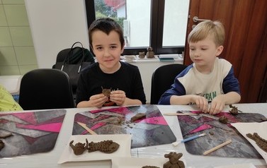 Zajęcia plastyczne w Muzeum Regionalnym w Jaśle 14
