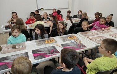 Zajęcia plastyczne w Muzeum Regionalnym w Jaśle 20