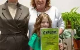 Galeria aktualności I miejsce Laury Żelechowskiej w Konkursie Recytatorskim szk&oacute;ł podstawowych powiatu jasielskiego "Alfabet przyrody" 12