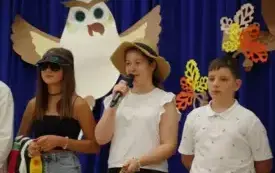 Galeria aktualności &bdquo;Żegnaj lato na rok&rdquo;- uroczystość rozpoczęcia nowego roku szkolnego dla klas IV-VIII 8