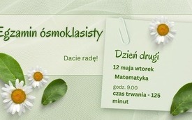 Galeria aktualności 11-13 maja 2026 - Egzamin &oacute;smoklasisty  8