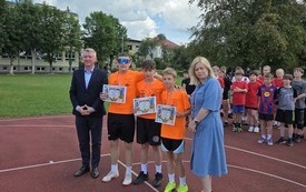 Galeria aktualności Kolejne sukcesy lekkoatlet&oacute;w z SP2 Jasło 8