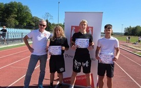 Galeria aktualności Świetny początek roku szkolnego dla uczni&oacute;w SP2 w lekkoatletyce 1