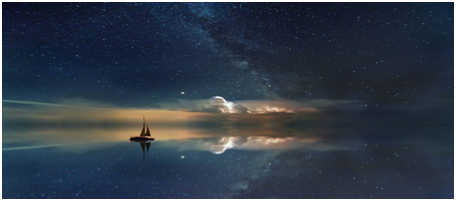 Statek płynący po morzu